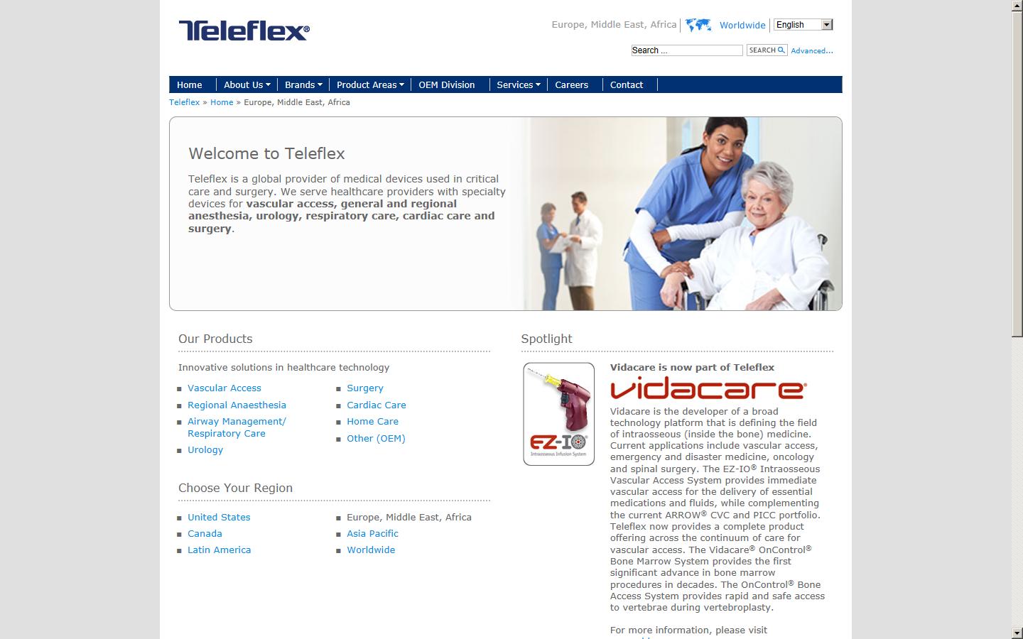 Teleflex Website