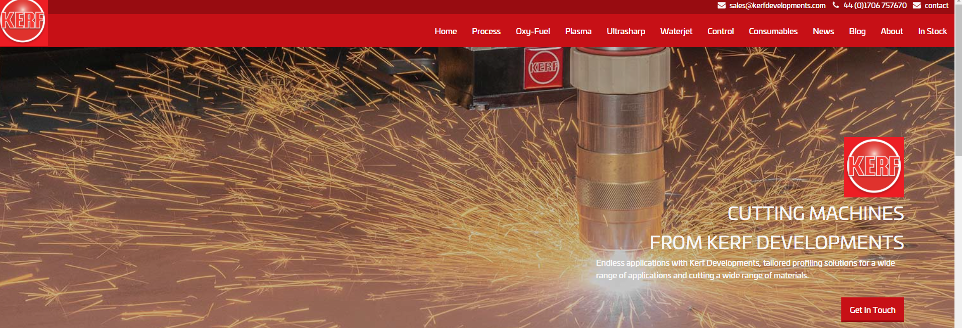 Kerf Developments Ltd Website