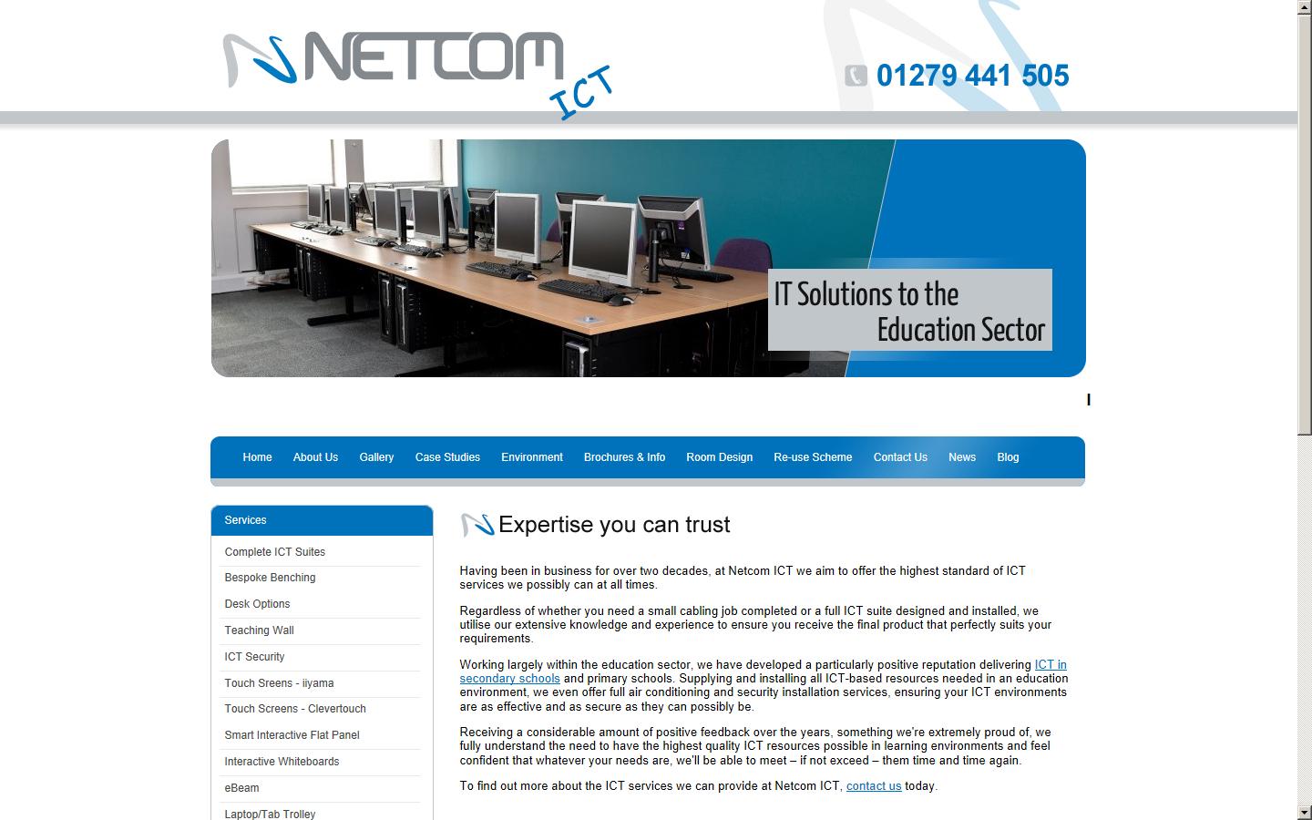 Net Com 92 Ltd Website