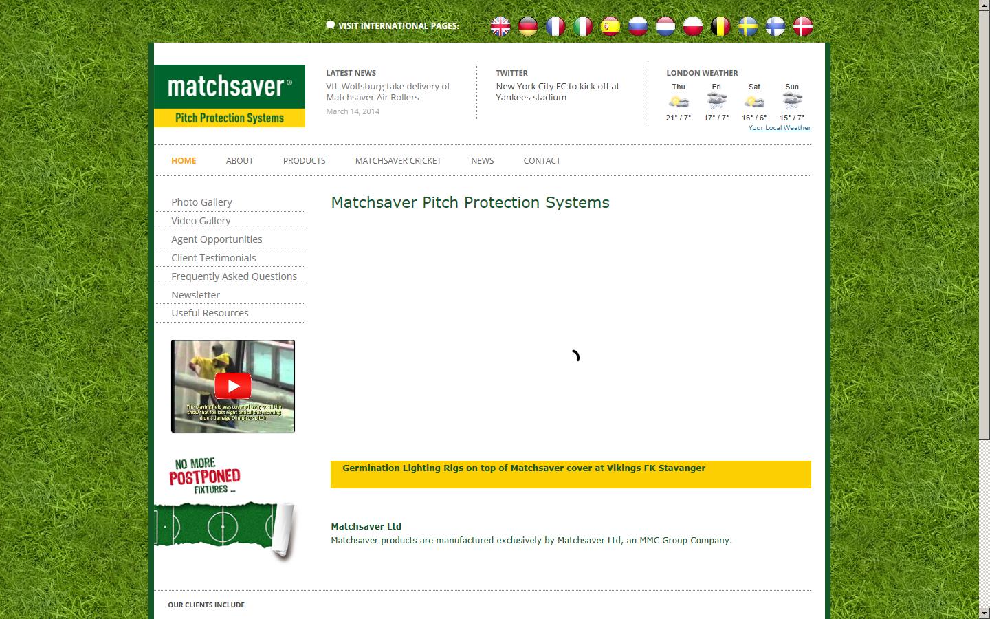 Matchsaver Ltd Website
