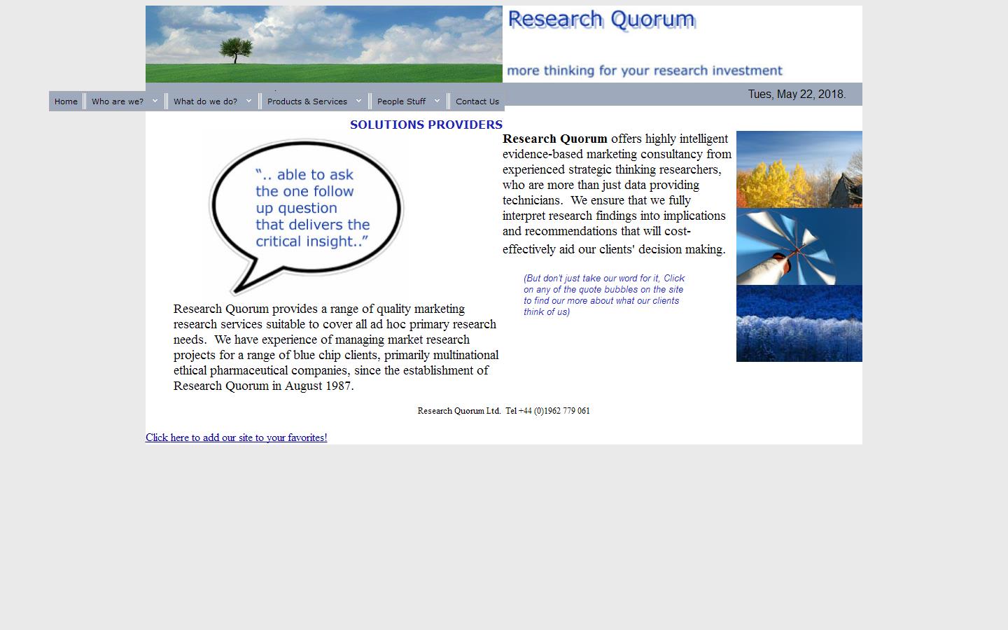 The Research Quorum Website