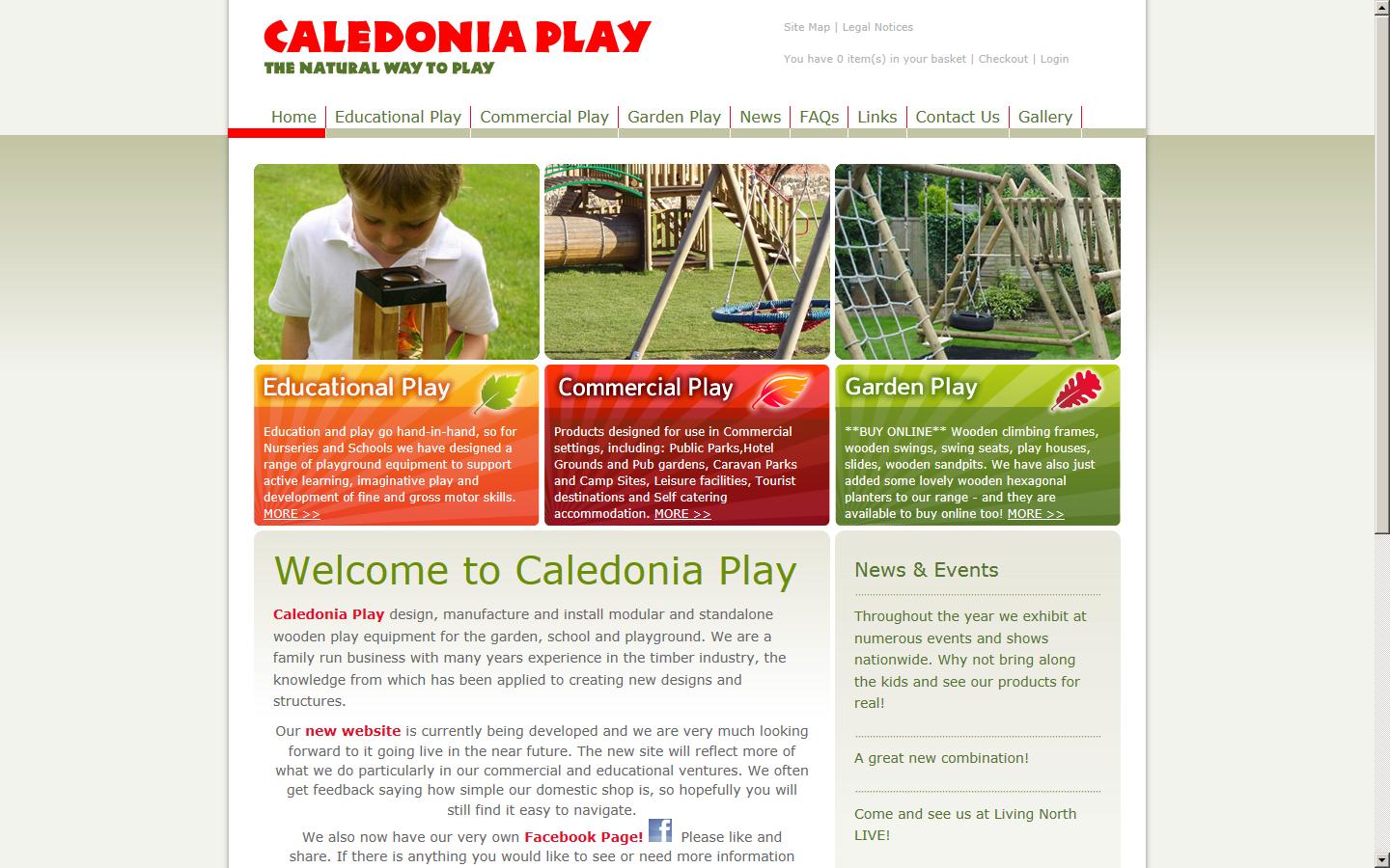 Caledonia Play Website