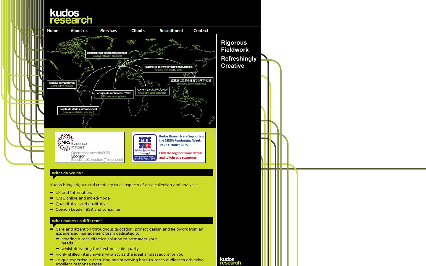 Kudos Research Ltd Website