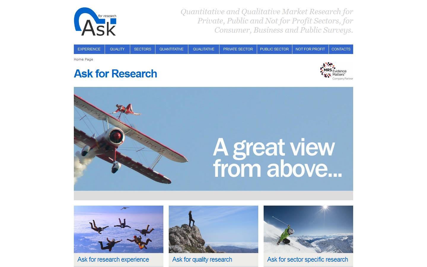 Ask For Research Website