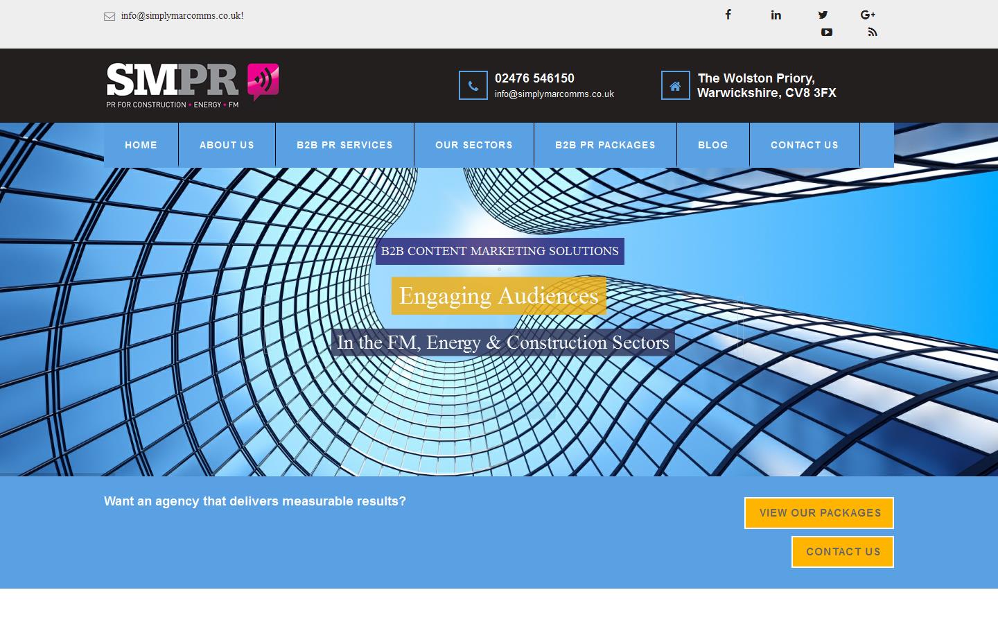 Simply MarComms Ltd Website