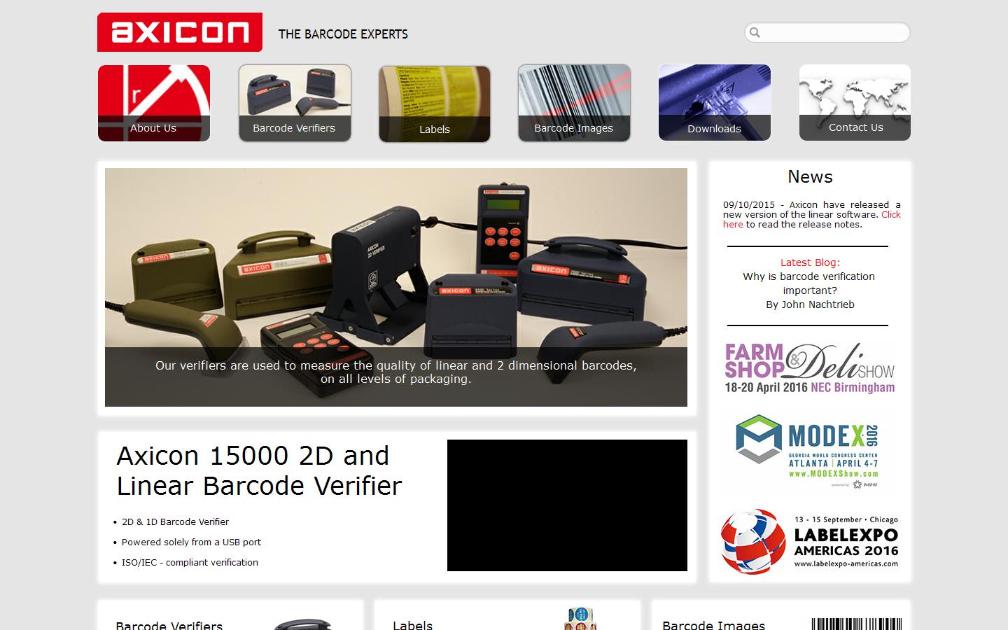 Axicon Auto ID Ltd Website