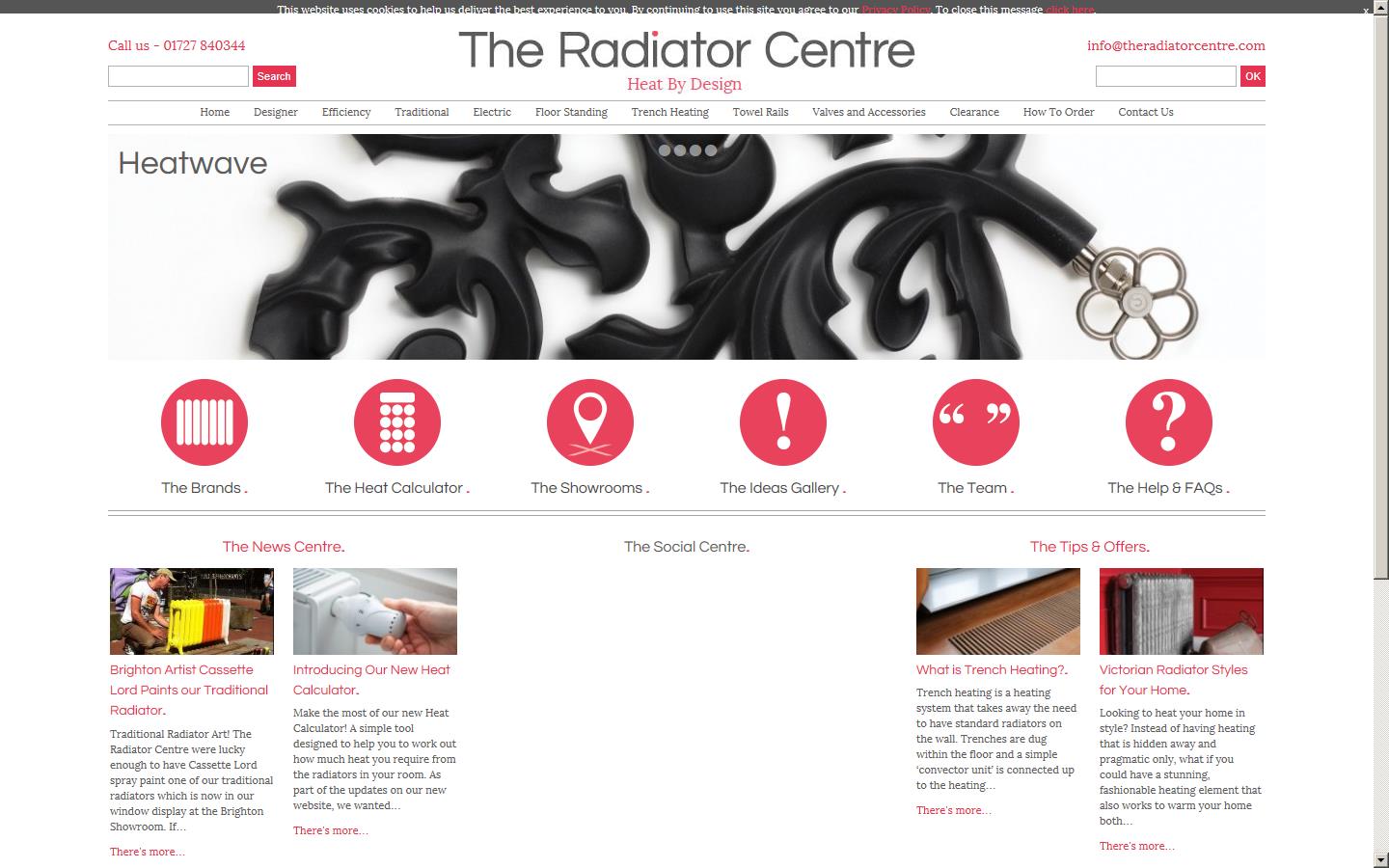 The Radiator Centre Website