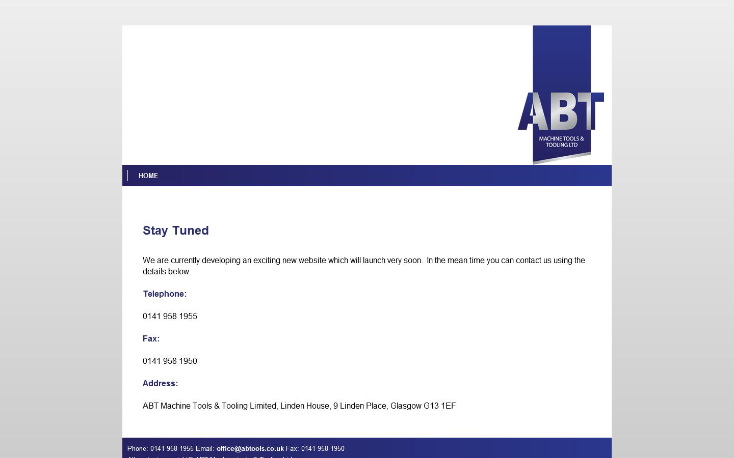 ABT Machine Tools & Tooling Ltd Website