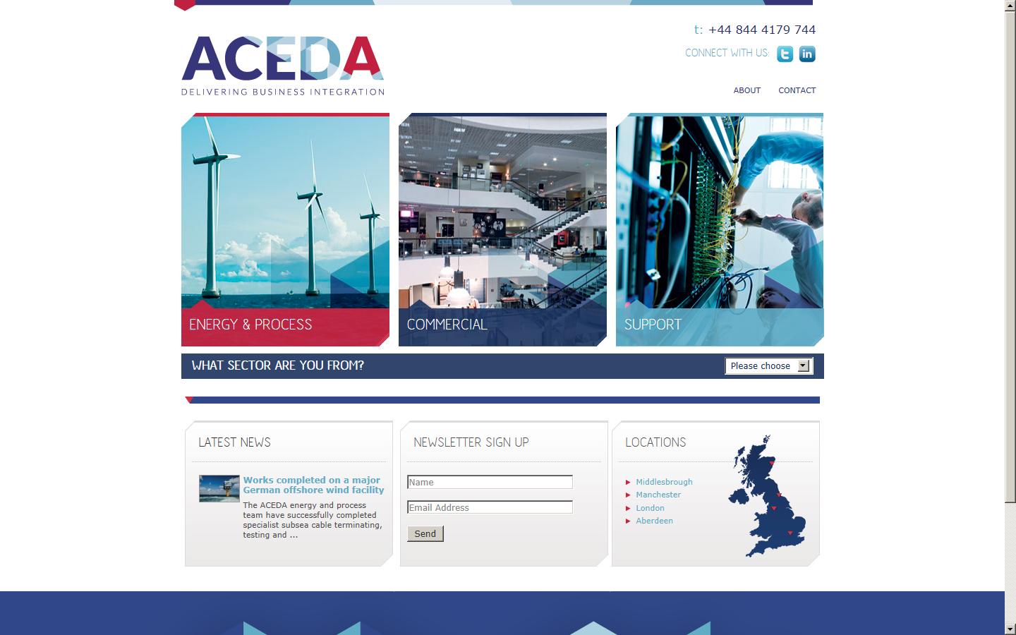 Aceda Ltd Website