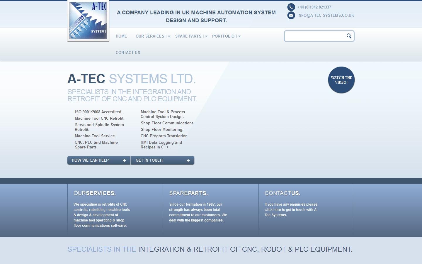 A-TEC Systems Website