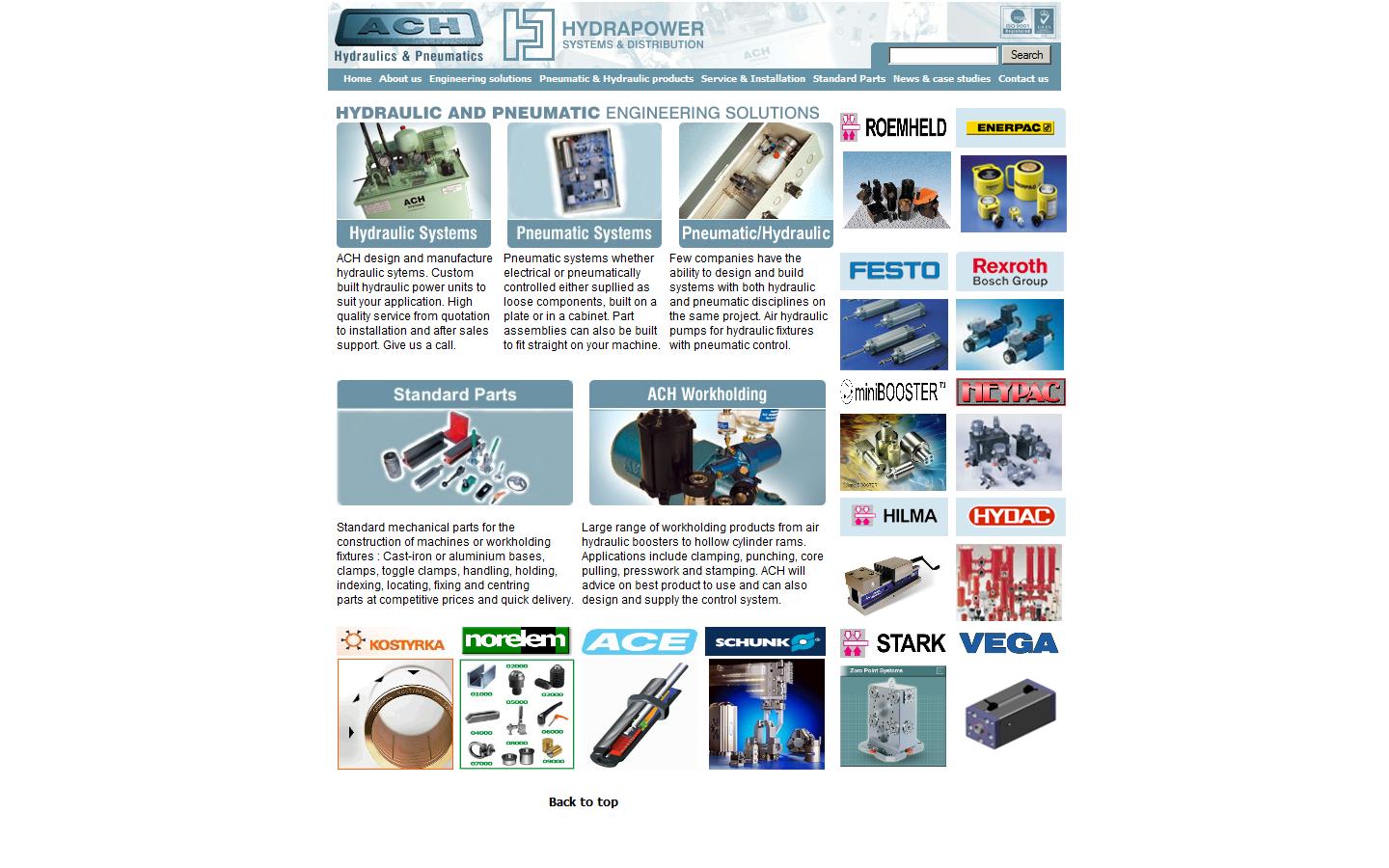 AC Hydraulics Ltd Website