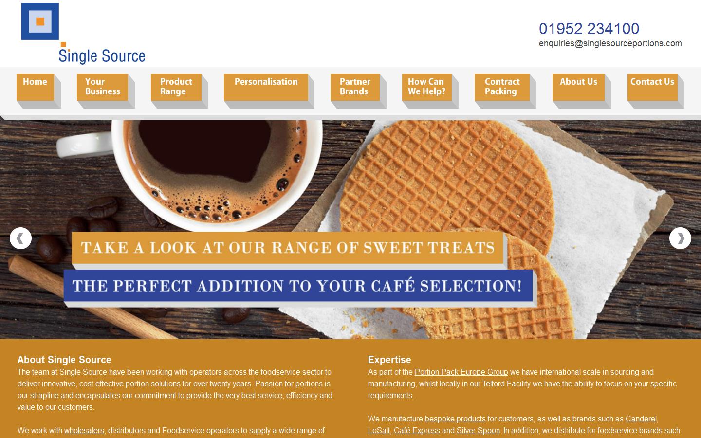 Single Source Limited Website