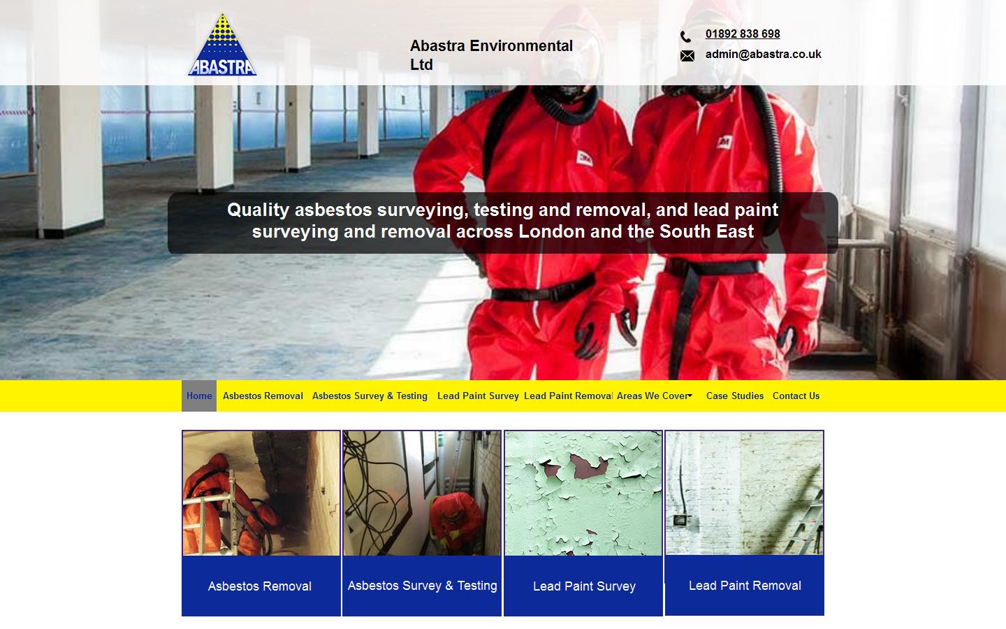 Abastra Environmental Ltd Website