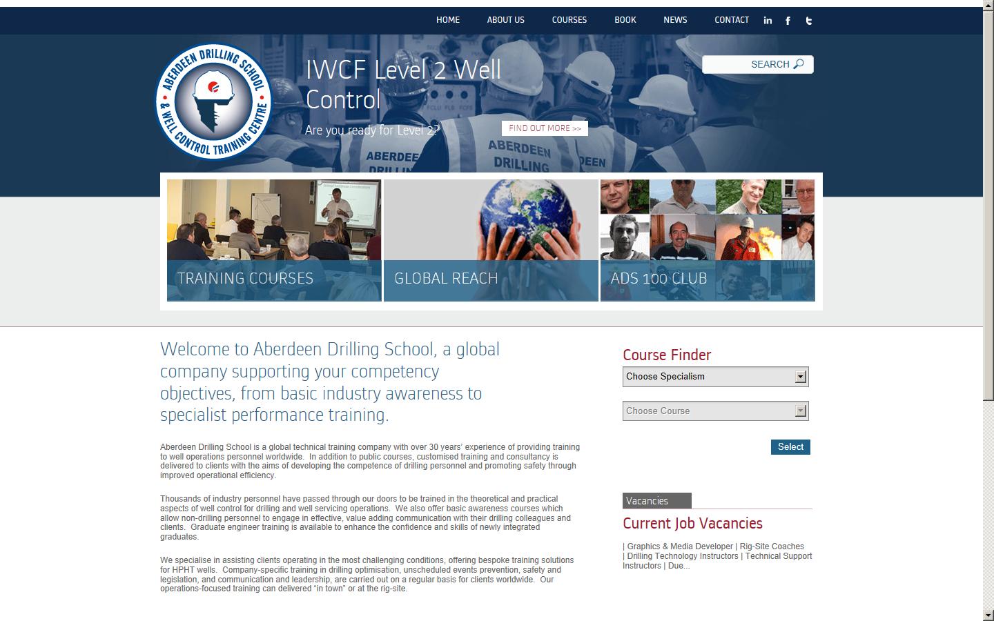 Aberdeen Exhibition and Conference Centre Website