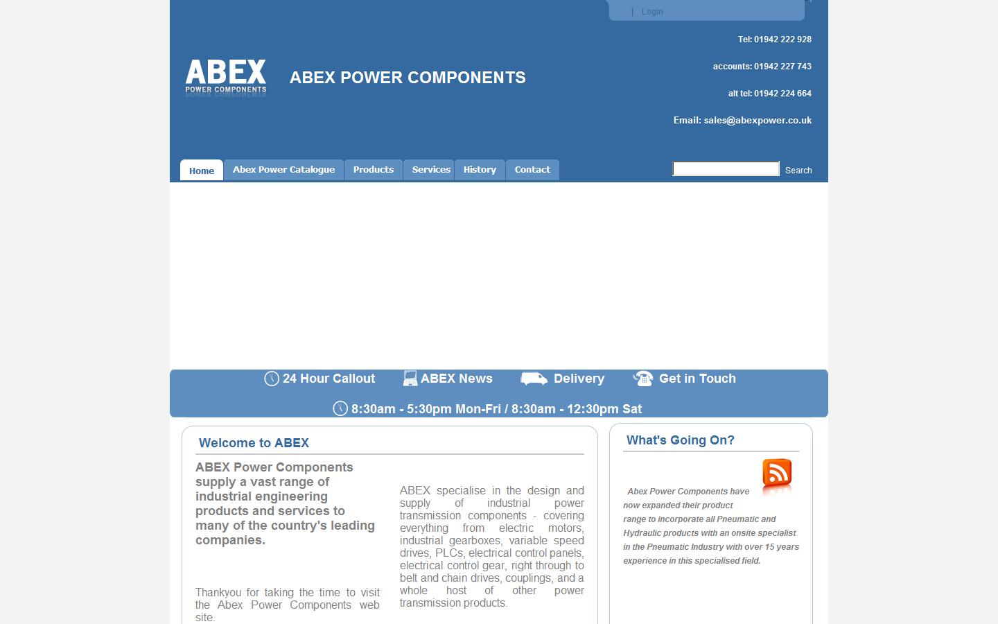 Abex Power Ltd. Website