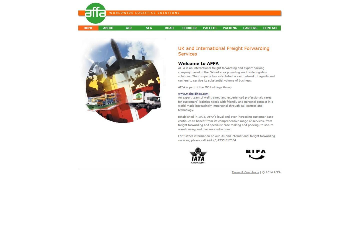 AFFA Ltd Website