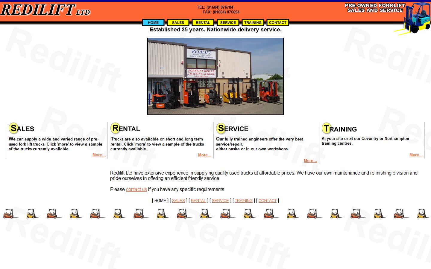 REDI-LIFT LTD Website