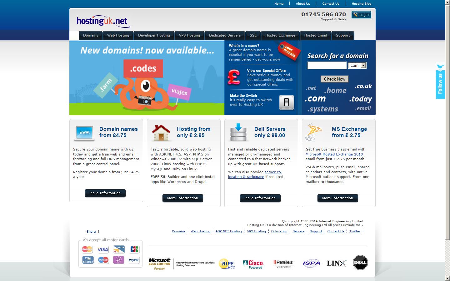 Internet Engineering Ltd Website