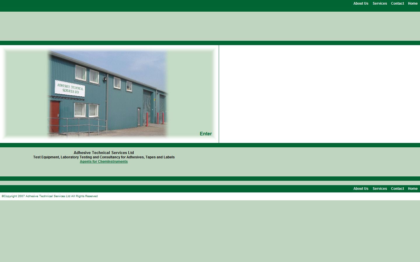 Adhesive Technical Services Ltd Website