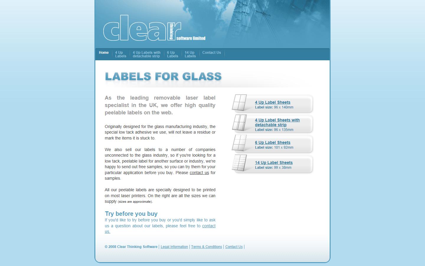 Clear Thinking Software Ltd Website
