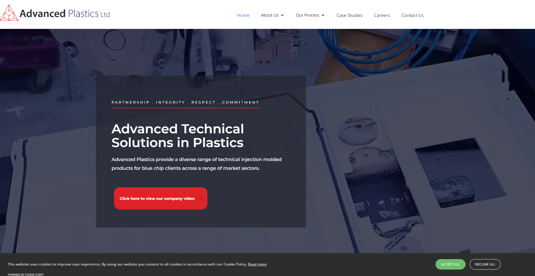 Advanced Plastics & Composites Ltd Website