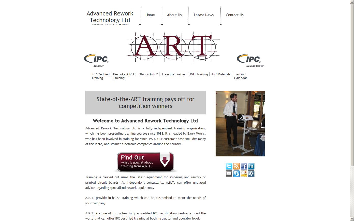 Advanced Rework Technology Website