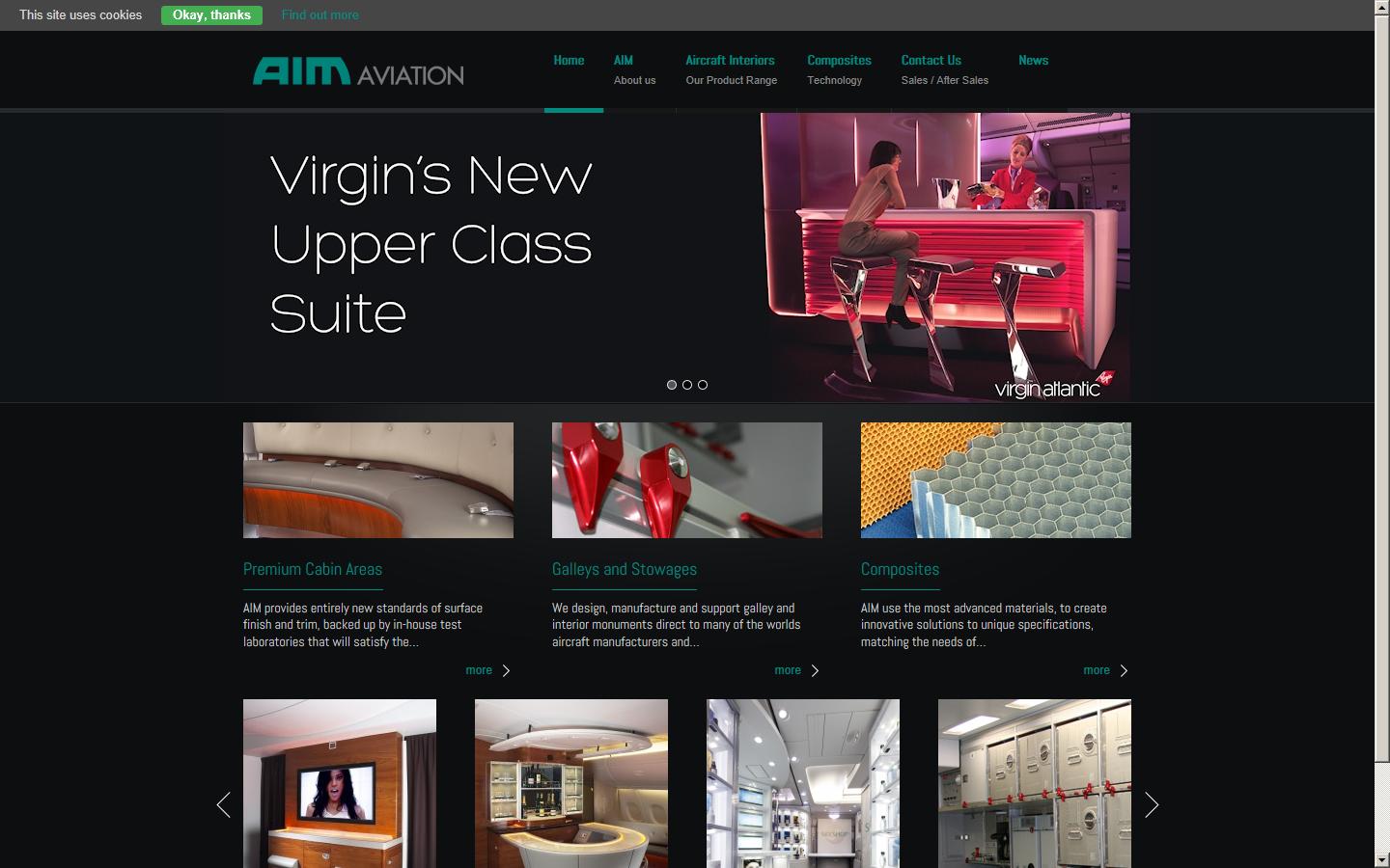 AVIC Cabin Systems UK Ltd Website