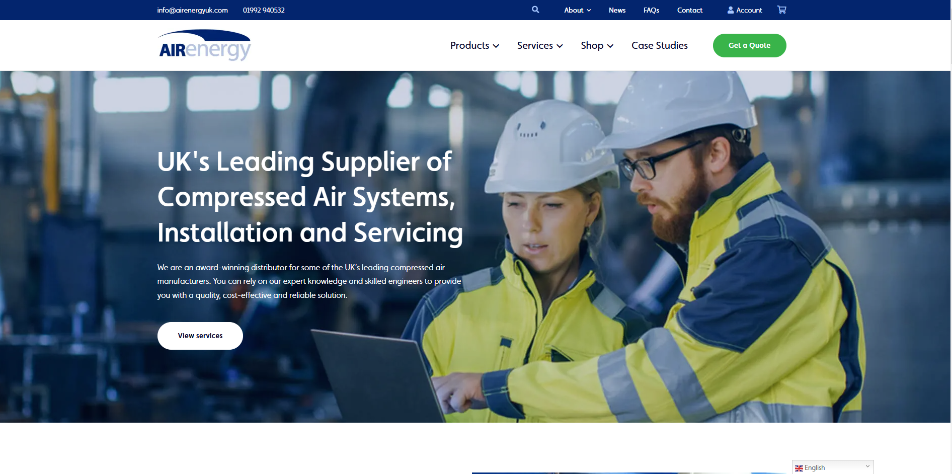 Air Energy Ltd Website