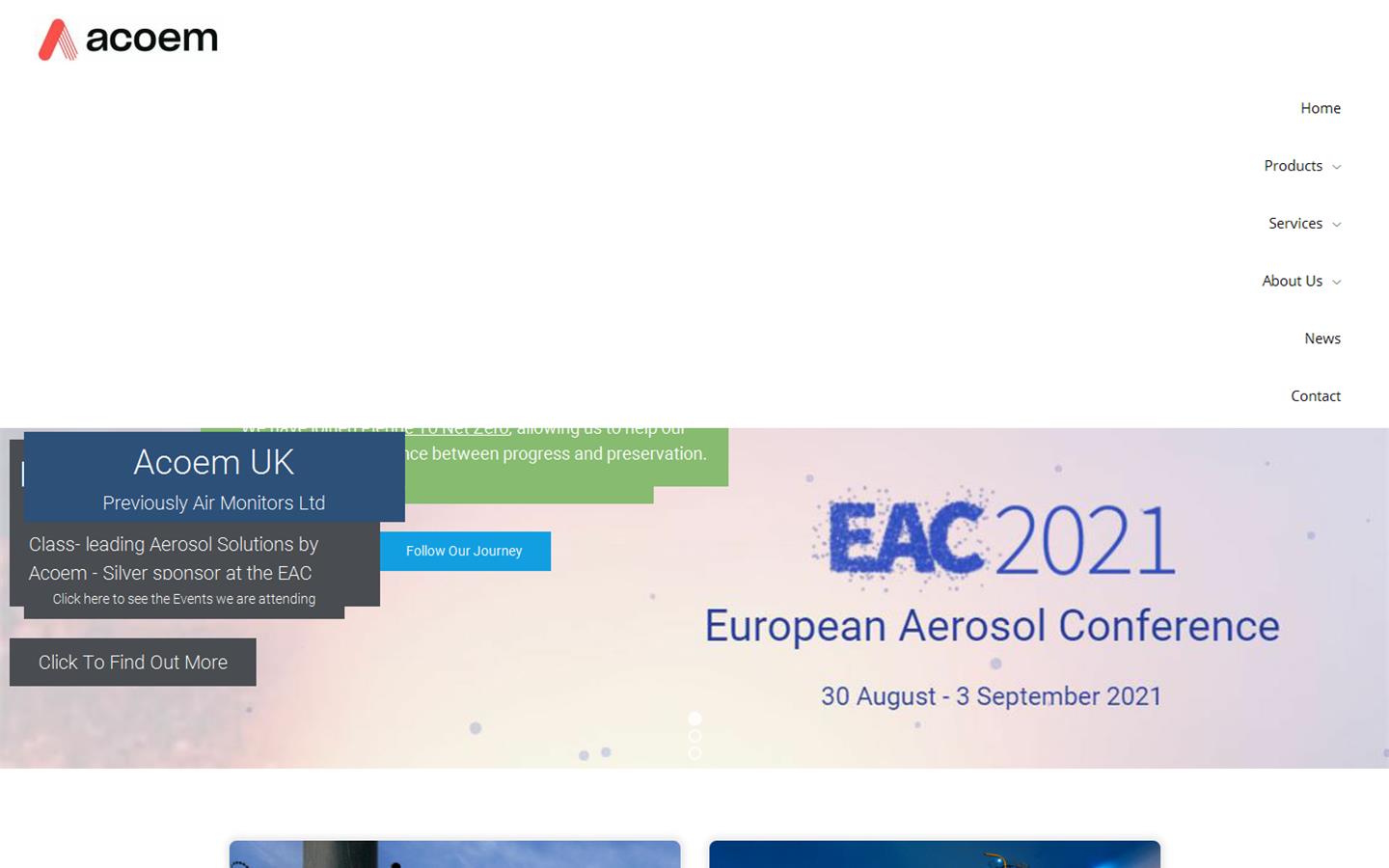 Acoem UK Ltd Website