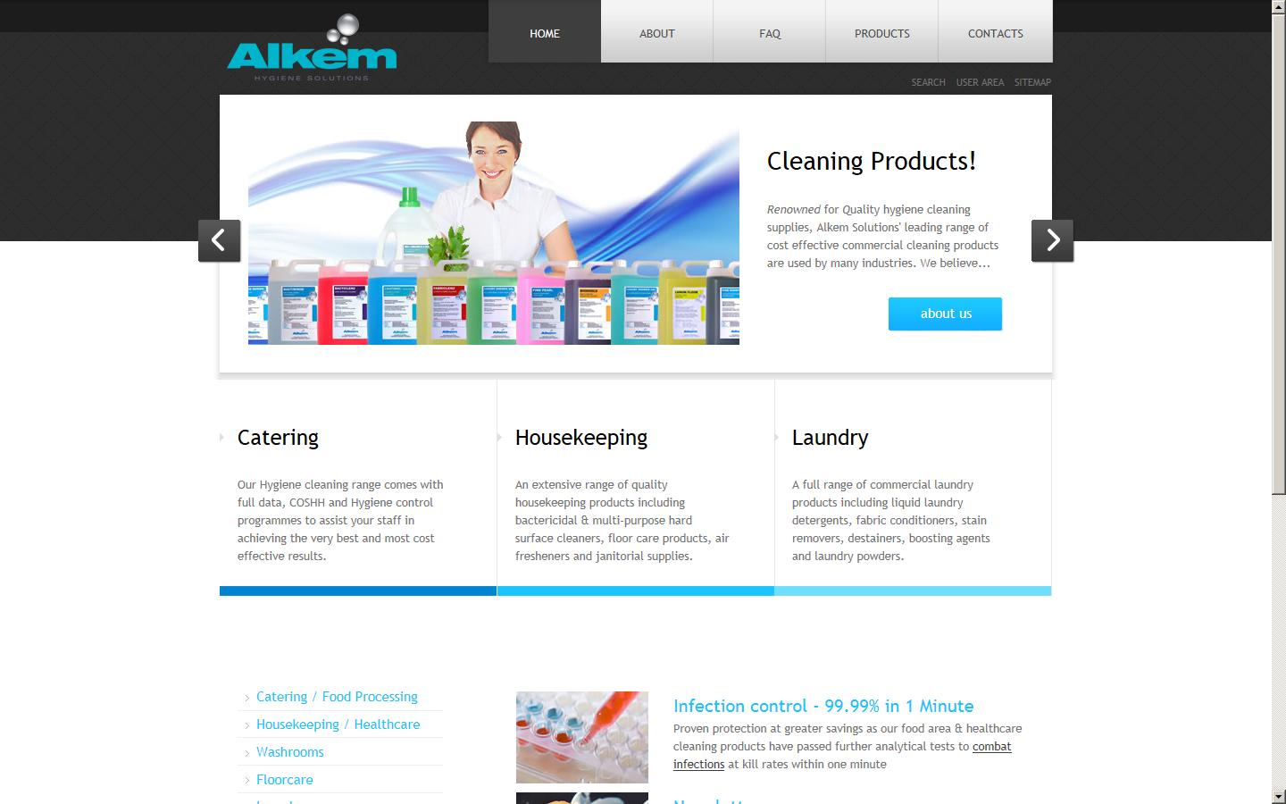 Alkem Solutions Website