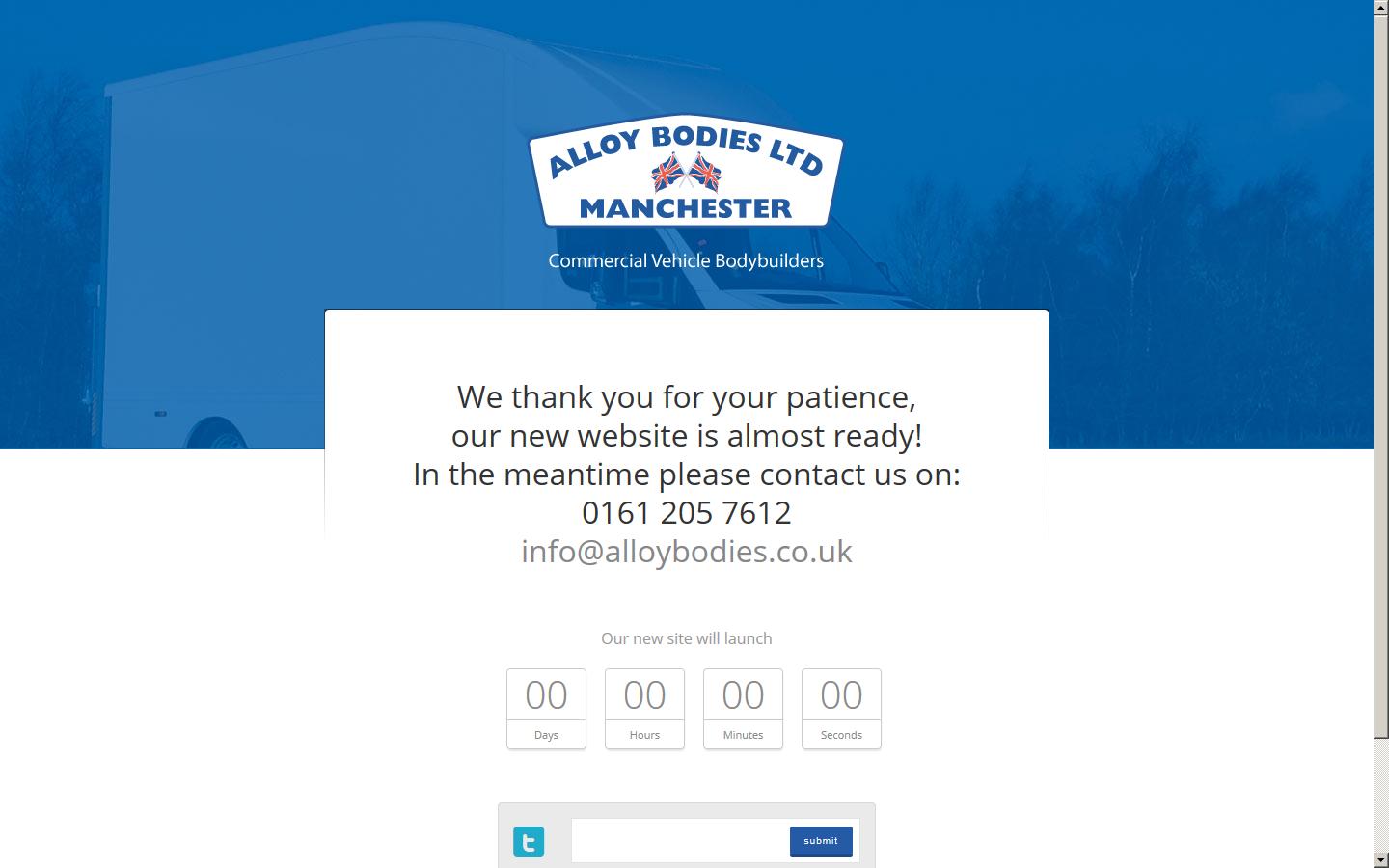 Alloy Bodies Ltd Website