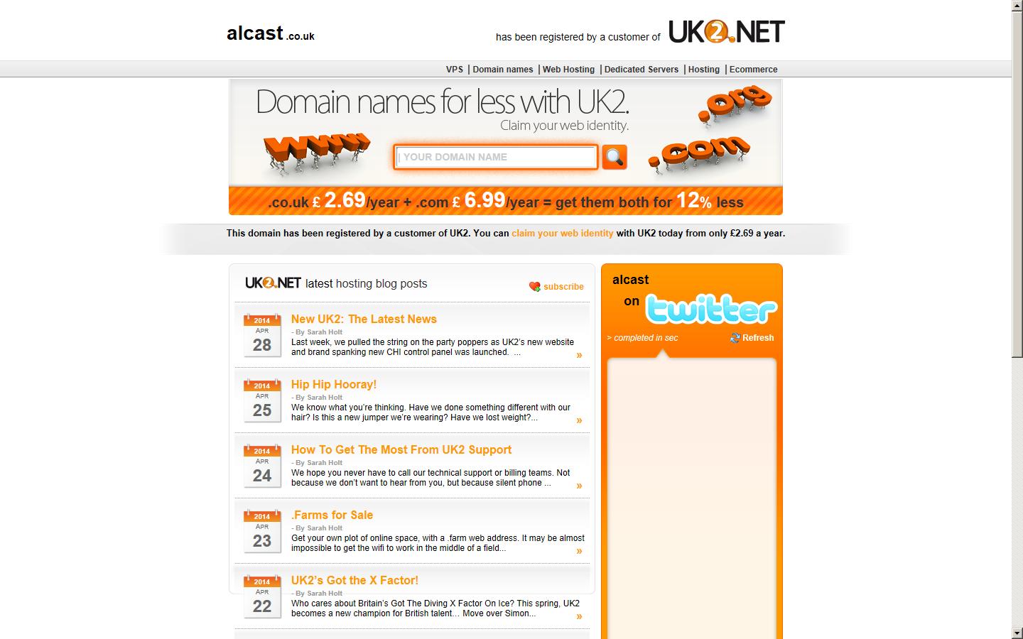 Aluminium Castings Ltd Website