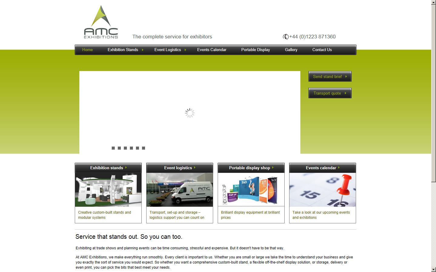 AMC Exhibitions Website