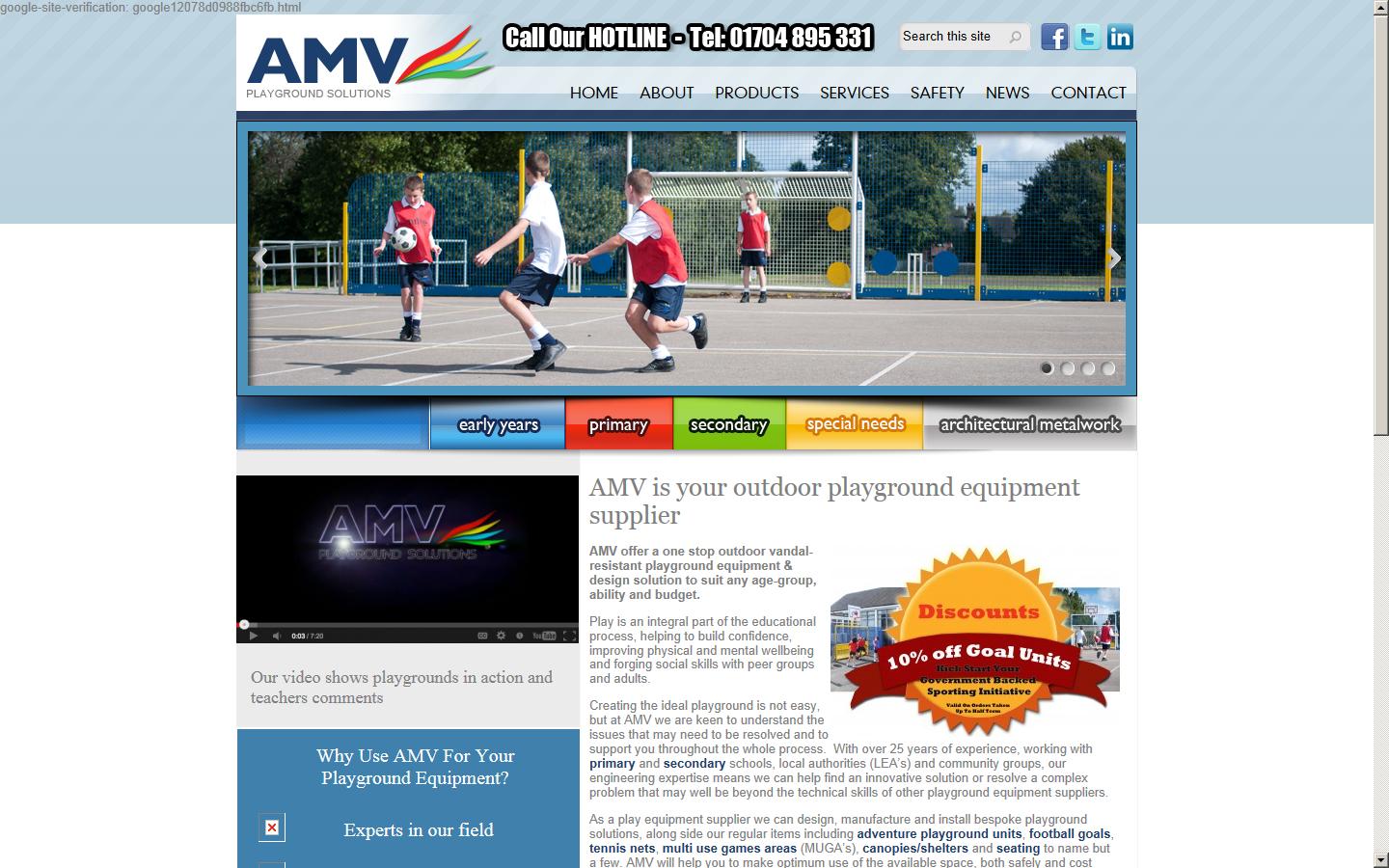 Playground Equipment Lancashire Website