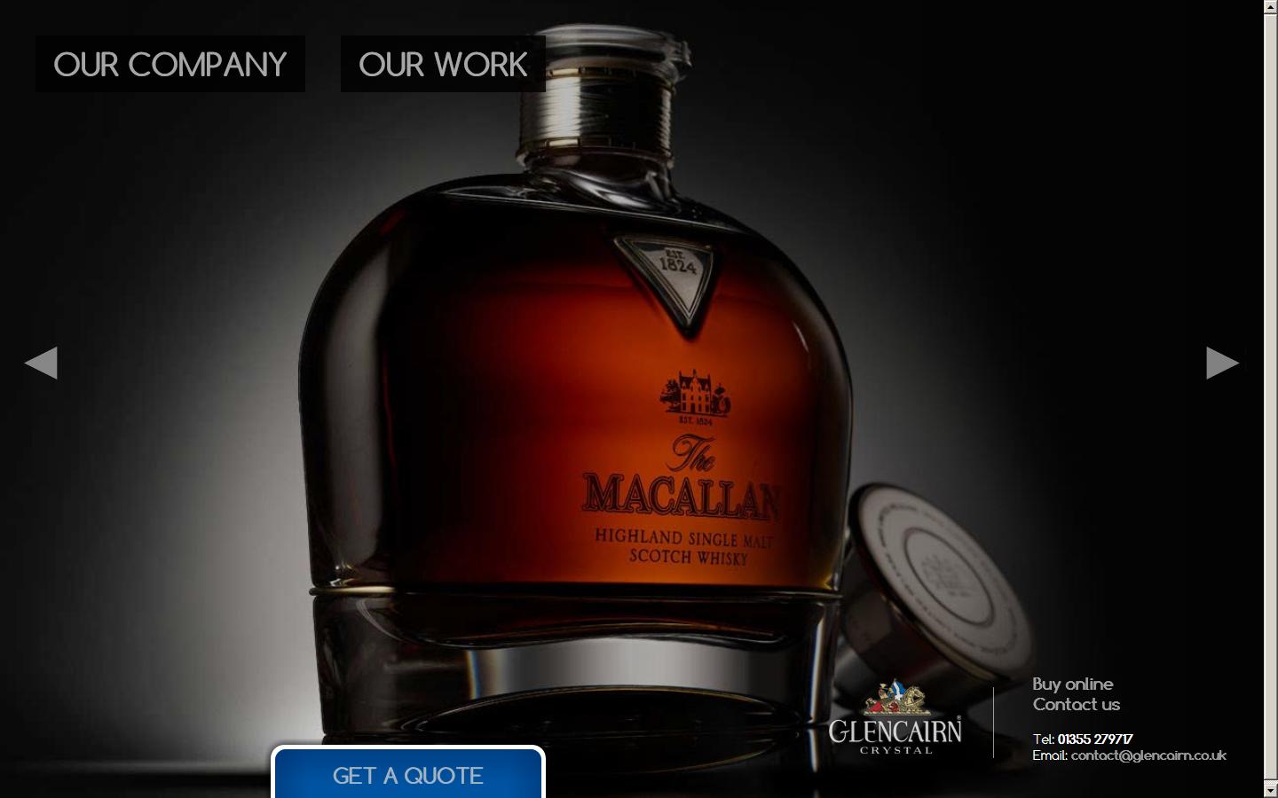 Glencairn Crystal Website