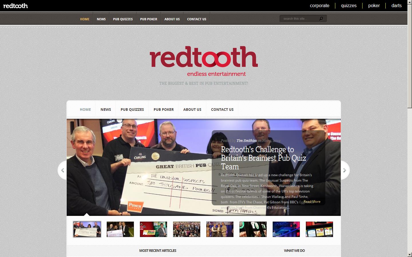 Redtooth Website