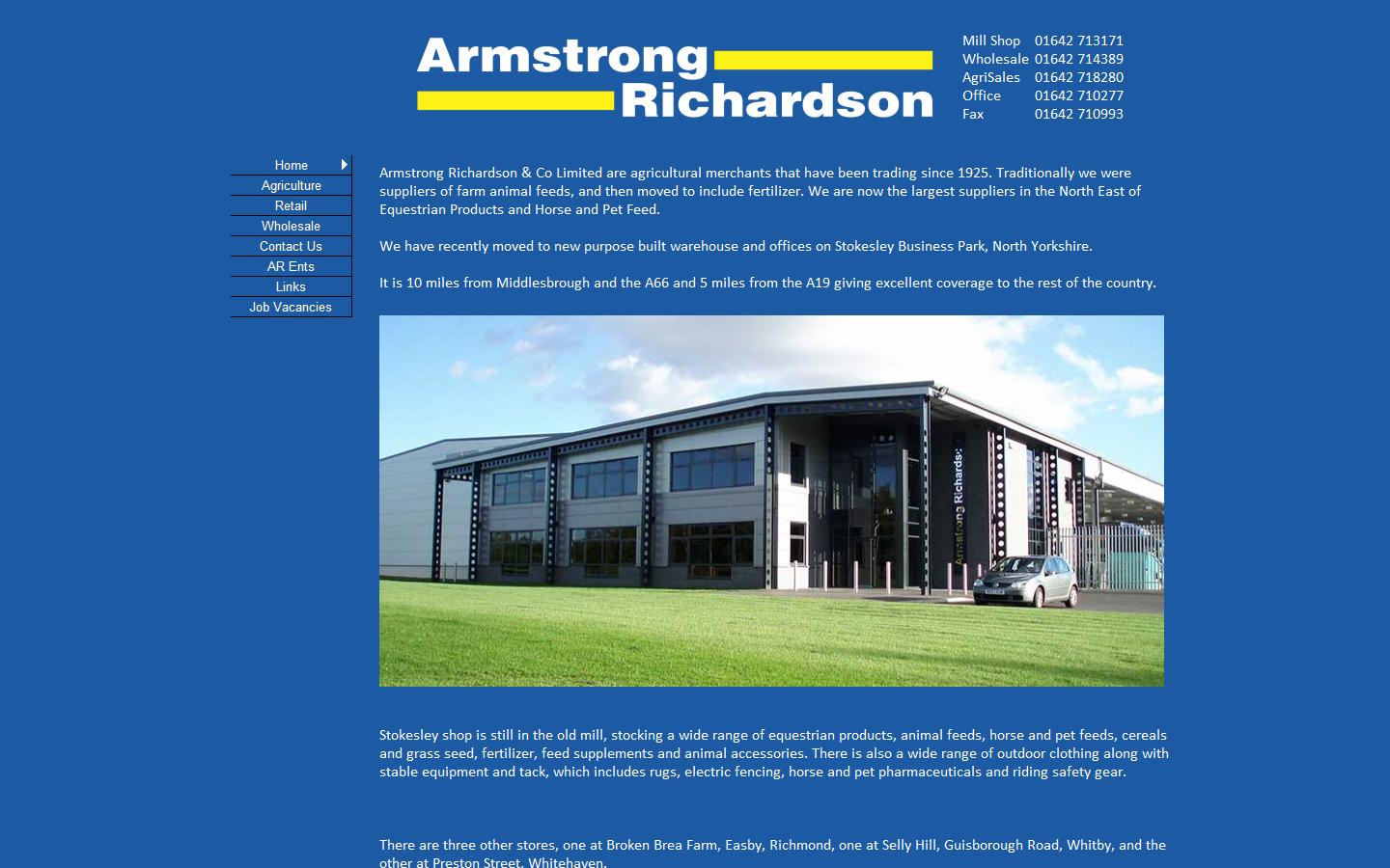 Armstrong Richardson & Co. Ltd Website