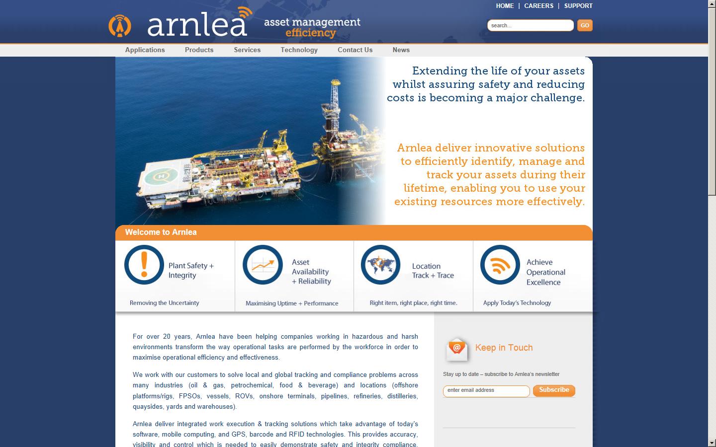 Arnlea Systems Ltd  Website