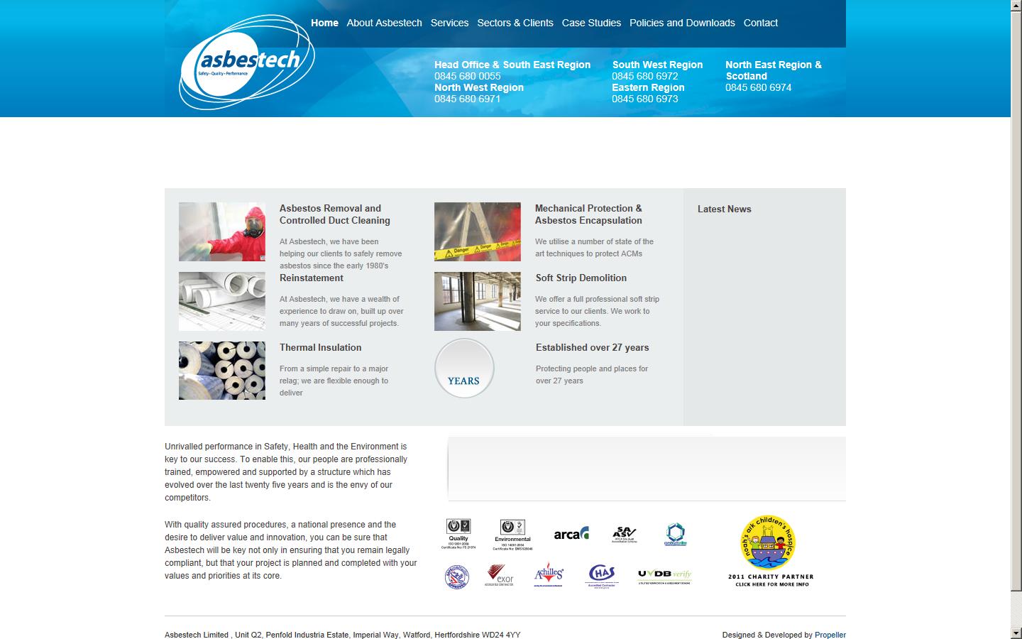 Asbestech Ltd Website