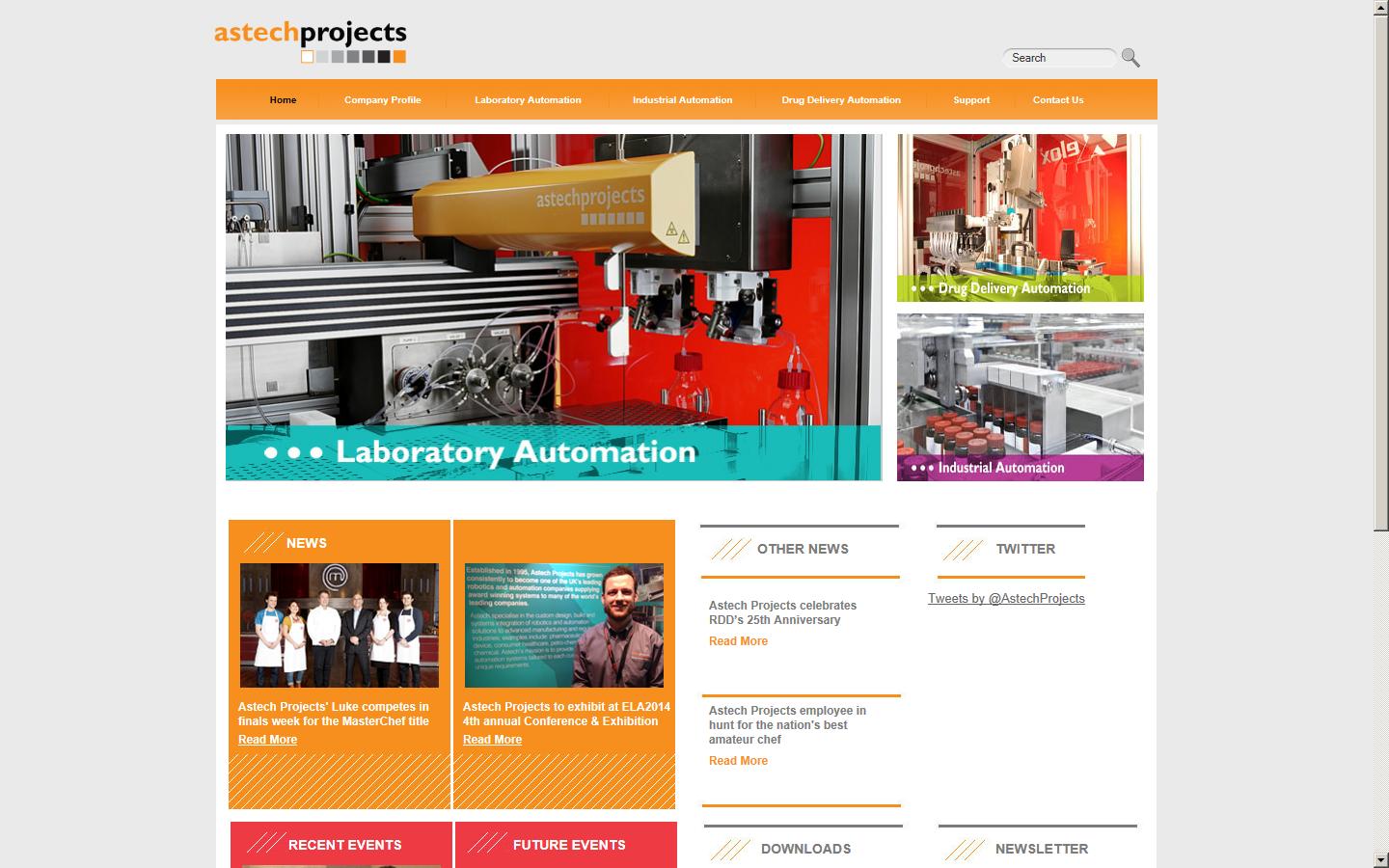 Astech Projects Ltd Website