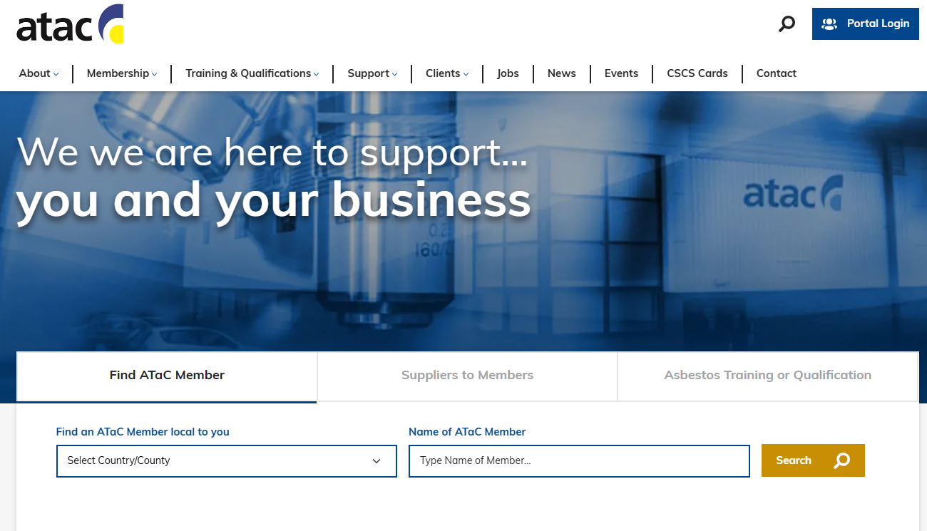 ATAC - Asbestos Testing and Consultancy Website