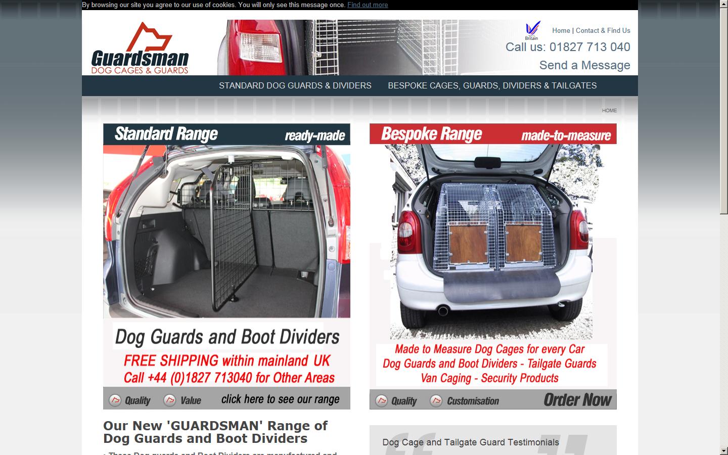 ATHAG Ltd ''Guardsman'' Website