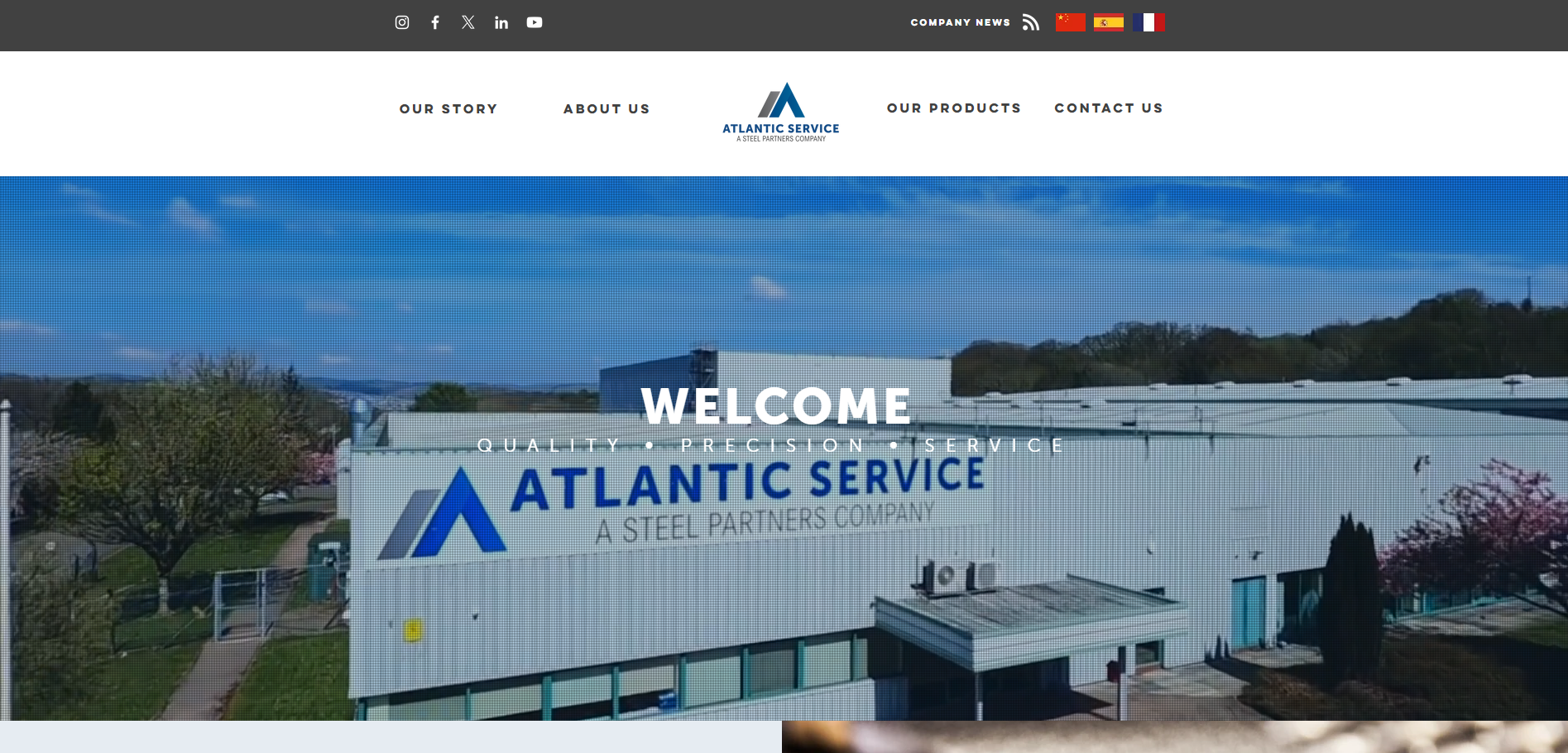 Atlantic Service Co (UK) Ltd Website