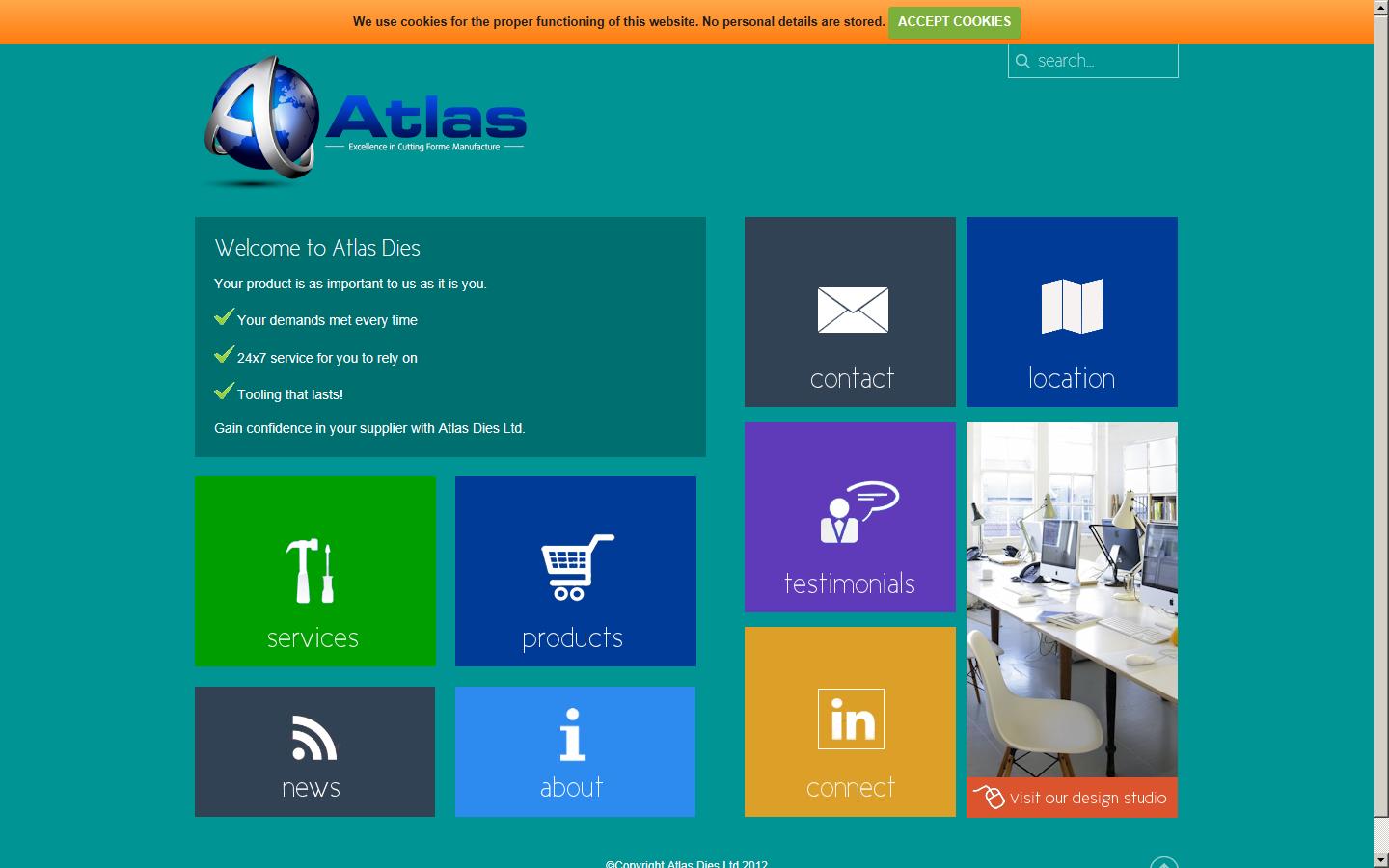 Atlas Dies Ltd  Website