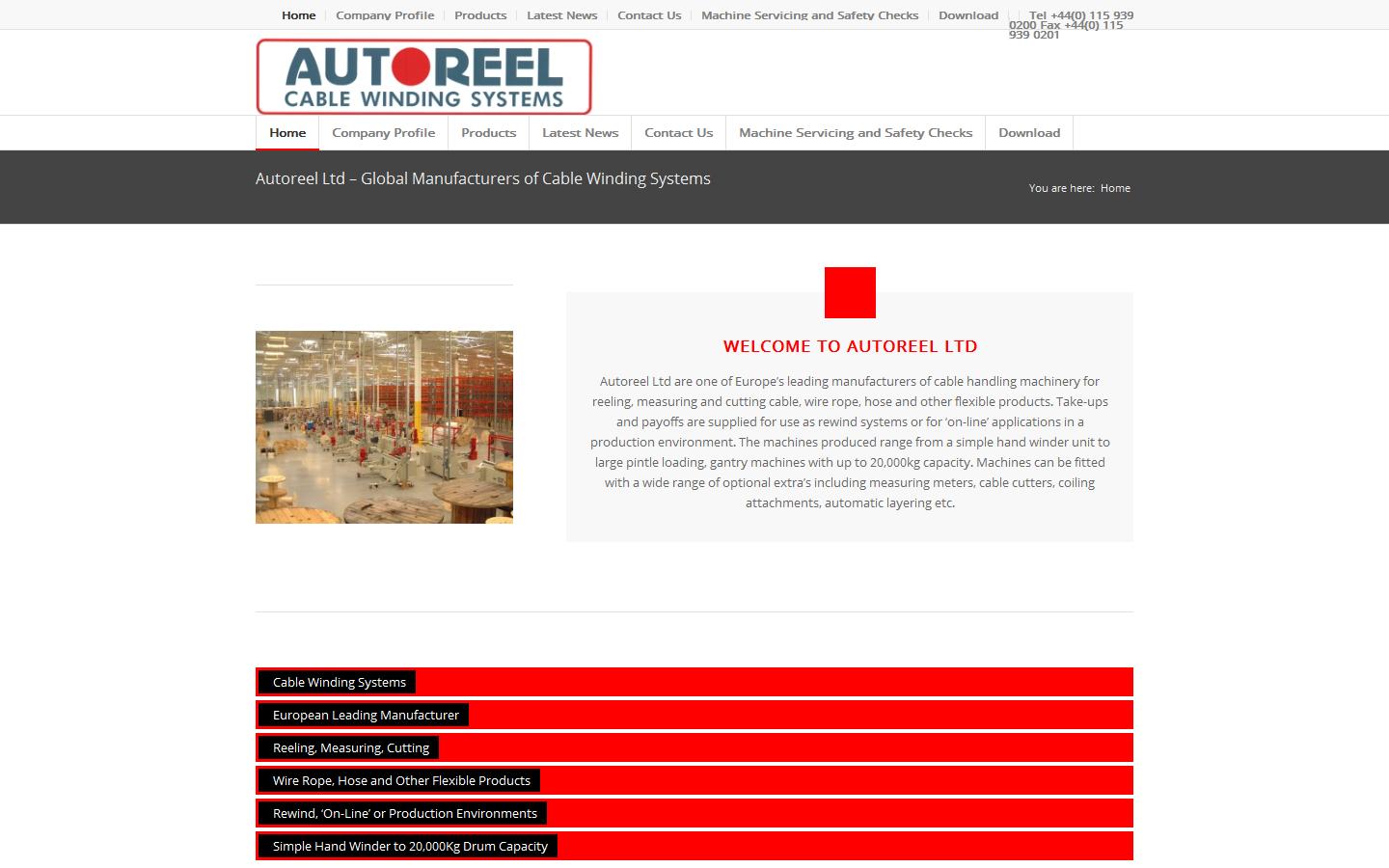 Autoreel Ltd  Website
