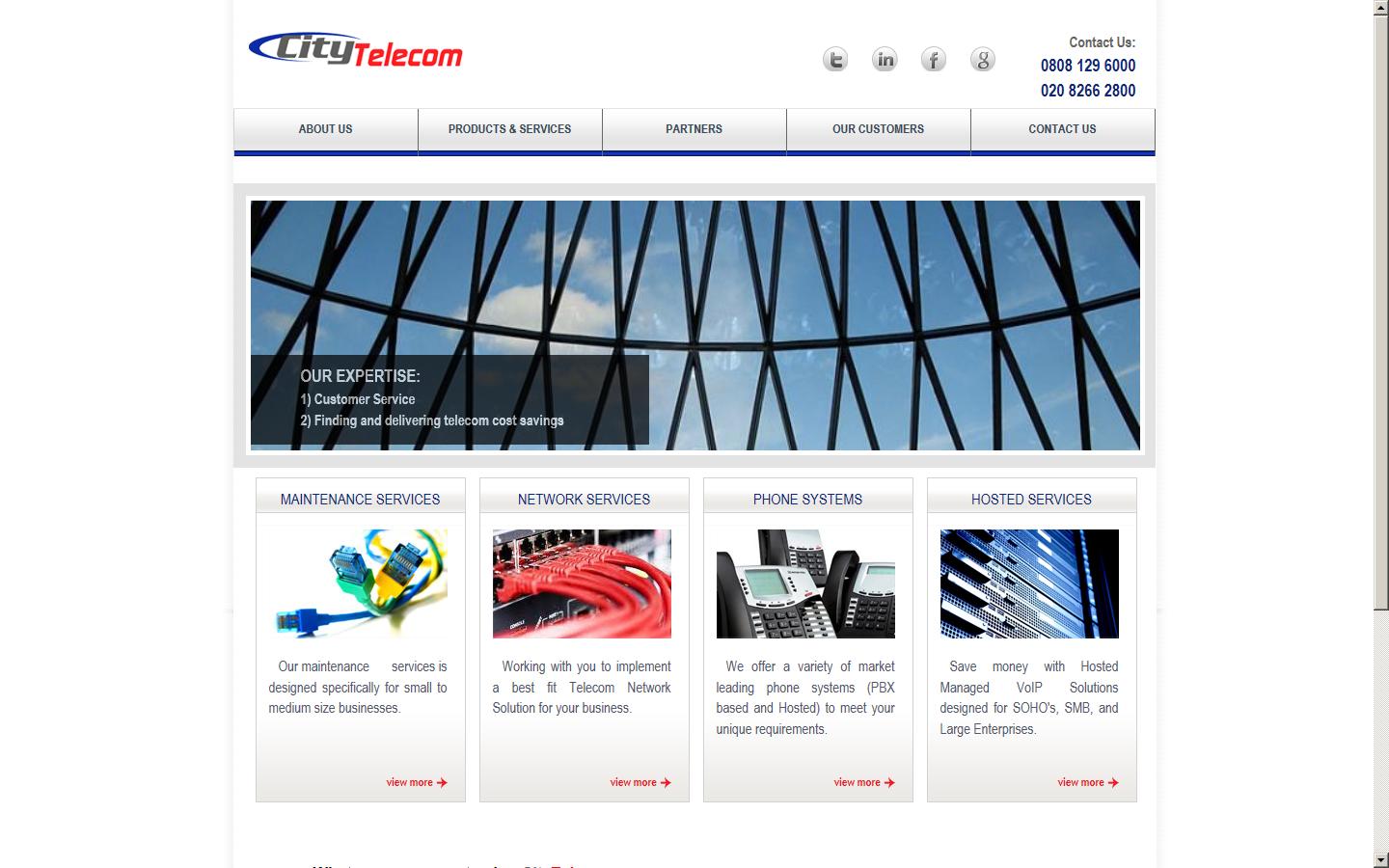 City Telecom Website