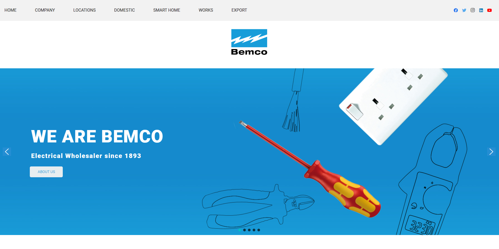 British Electrical and Manufacturing Company  Website