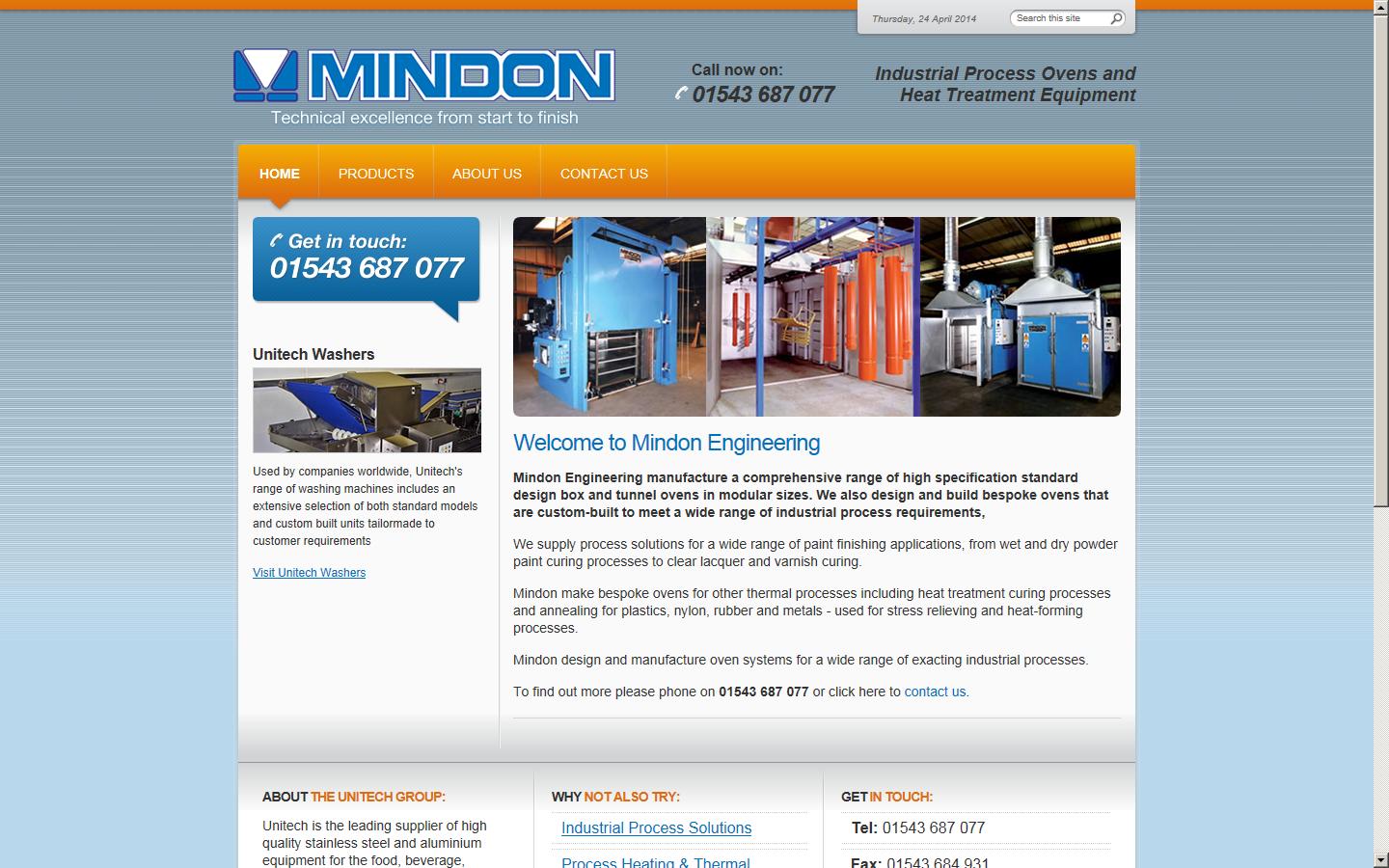 Unitech Machinery Website