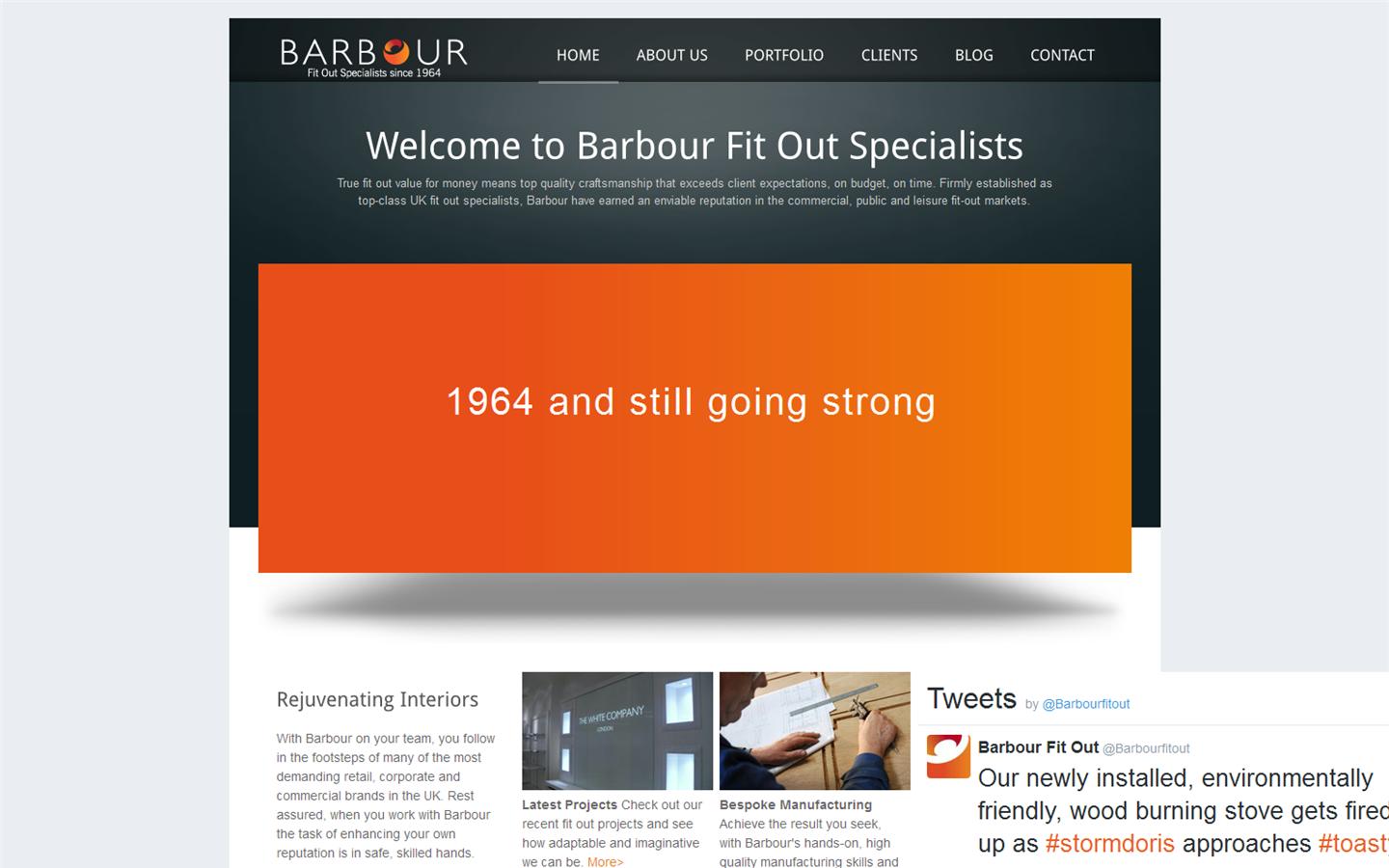 J B Barbour & Co Ltd Website