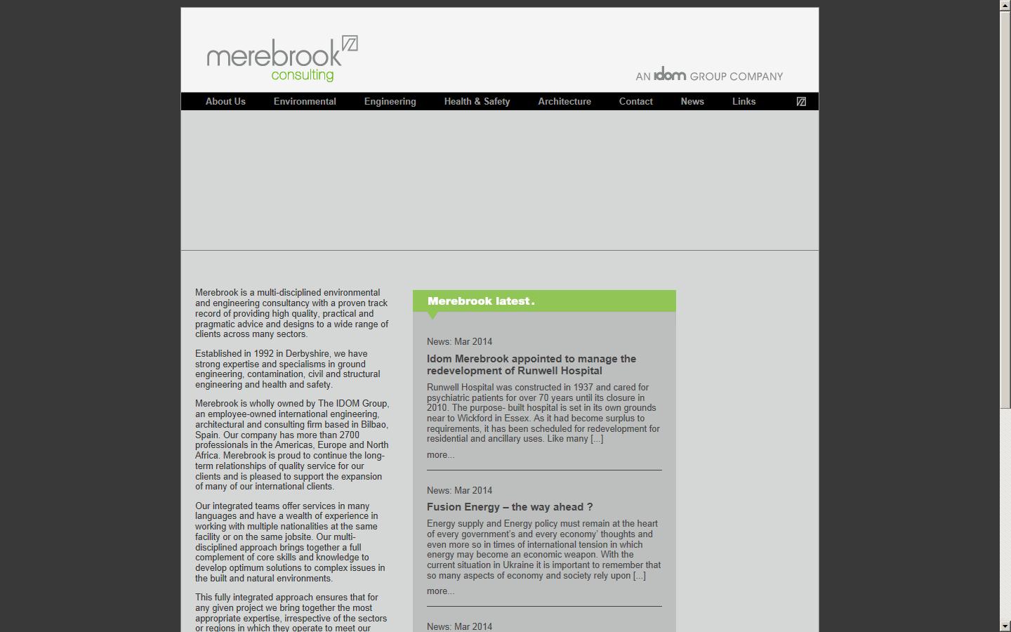 Merebrook Consulting Website